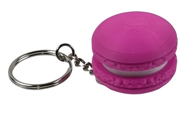 Macaron Clicker Fidget Toy Keychain