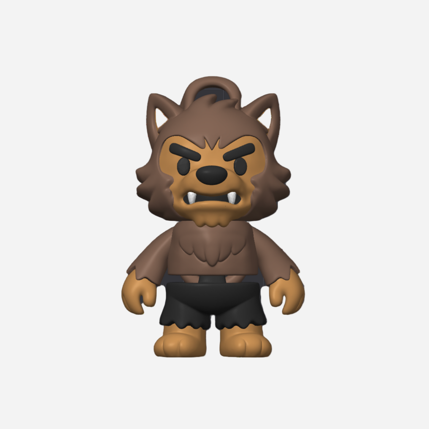 Flexi Halloween Wolfie Keychain