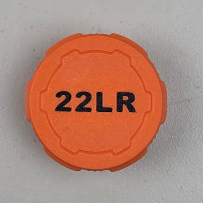 22 LR Mini Ammo Storage Case Container 55 Rounds with Screw On Lid - 3 Pack