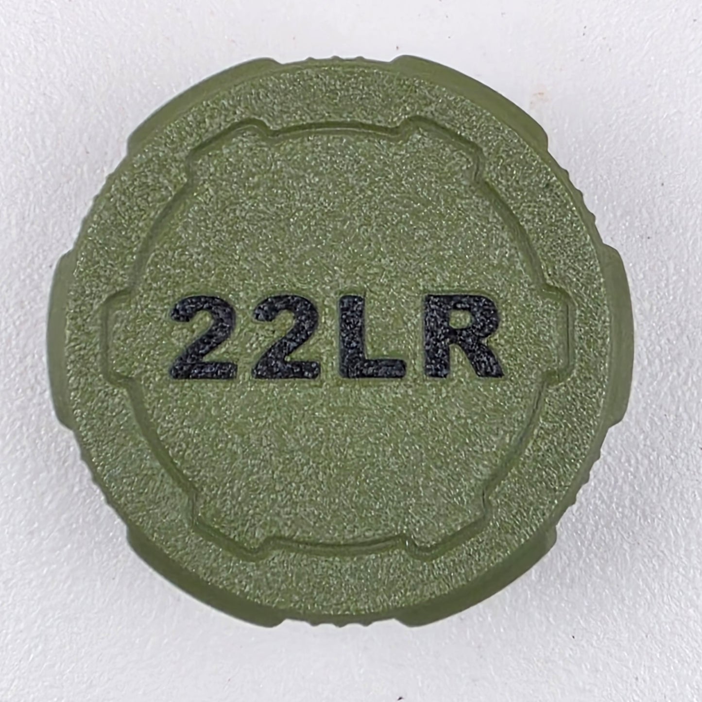 22 LR Mini Ammo Storage Case Container 55 Rounds with Screw On Lid - 3 Pack