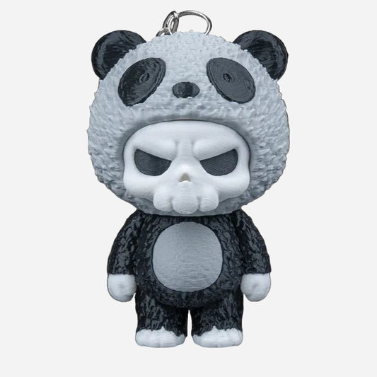 Halloween Skeleton in a Panda Costume (Babuu) Toy or Home Decor