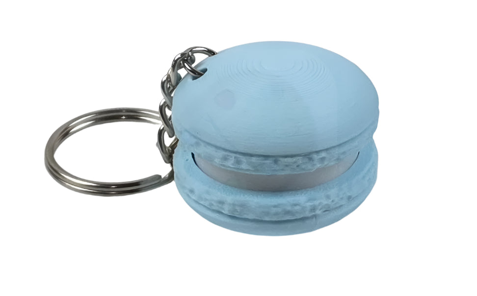 Macaron Clicker Fidget Toy Keychain