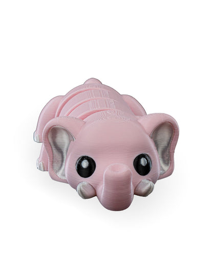 Flexi Elephant Keychain