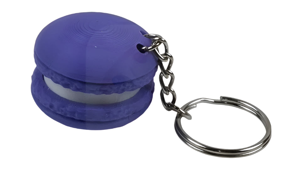 Macaron Clicker Fidget Toy Keychain