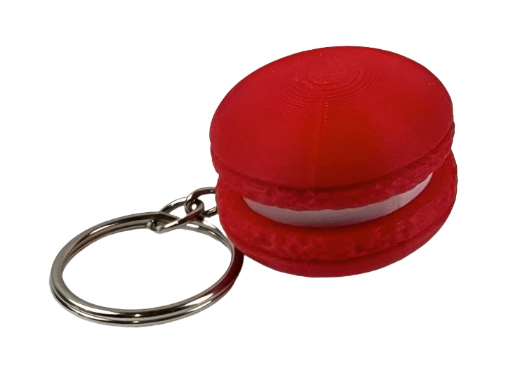 Macaron Clicker Fidget Toy Keychain