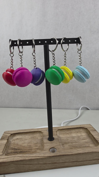Macaron Clicker Fidget Toy Keychain